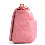 DIOR Denim Cannage Caro Medium - Pink OUTLET FINAL SALE - 图片 6