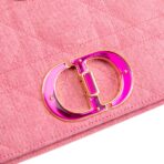 DIOR Denim Cannage Caro Medium - Pink OUTLET FINAL SALE - 图片 10