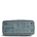 DIOR Vintage Medium Lady Dior w/Strap - Denim Cannage - 图片 7