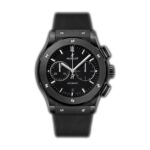 45mm Classic Fusion Ceramic Chronograph Black Magic