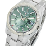 Rolex Sky-Dweller 336934 – 42mm Stainless Steel & White Gold Green Dial Oyster Bracelet - 图片 2
