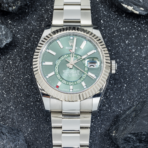 Rolex Sky-Dweller 336934 – 42mm Stainless Steel & White Gold Green Dial Oyster Bracelet - 图片 5