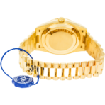 Rolex 18k Yellow Gold Day-Date 40mm, 228348RBR Factory Diamond Bezel and President Bracelet - 图片 4