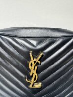 Lou Camera Bag in Quilted Leather Bronze Hardware - 图片 7