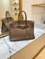 Hermès Birkin 35 Togo Etoupe PHW - 图片 9