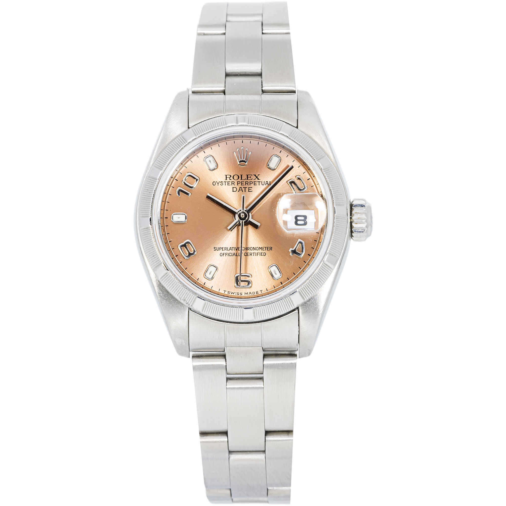 IMG_7357.png Rolex Oyster Perpetual Date 79170 26mm Pink Arabic Dial - 图片 1