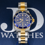 Rolex Submariner 16803 – Two-Tone Steel & 18k Gold Blue Dial / Blue Bezel - 图片 5