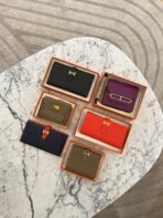 Hermès Roulis Slim Wallet Belt Bag Purple GHW - 图片 9