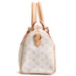 LOUIS VUITTON Speedy 20 Bandouliere Jacquard Mini Monogram Canvas - Mastic Cream - 图片 4