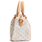 LOUIS VUITTON Speedy 20 Bandouliere Jacquard Mini Monogram Canvas - Mastic Cream - 图片 6