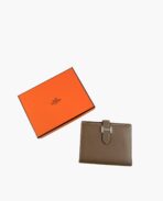Hermès Bearn Compact Wallet Etoupe Epsom PHW - 图片 8