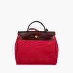 Hermès Herbag Zip 31 Rubis Rouge GHW