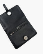 Hermès Dogon Wallet Black Togo PHW - 图片 5