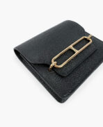 Hermès Roulis Slim Wallet Belt Bag Black GHW - 图片 6