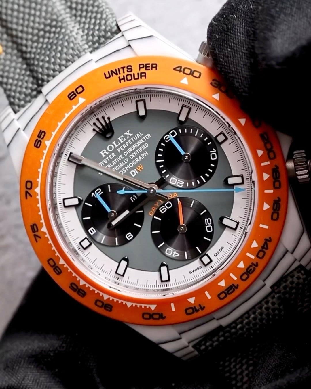 OCELLARISNEWcopy4x5.jpg DiW Rolex Daytona OCELLARIS Quartz Fiber (Retail: €61 990) - 图片 1