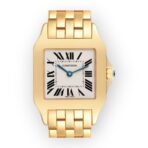 Cartier Santos Demoiselle Midsize W25062X9 Yellow Gold Ladies Watch - 图片 3