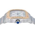 Cartier Santos W2SA0008 43mm White Dial With Two Tone Bracelet - 图片 5