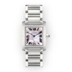 Cartier Tank Francaise Small W51008Q3 25mm Pink Mother Of Pearl Dial - 图片 3