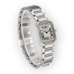 Cartier Tank Francaise Small Watch W51008Q3 25mm White Dial - 图片 5