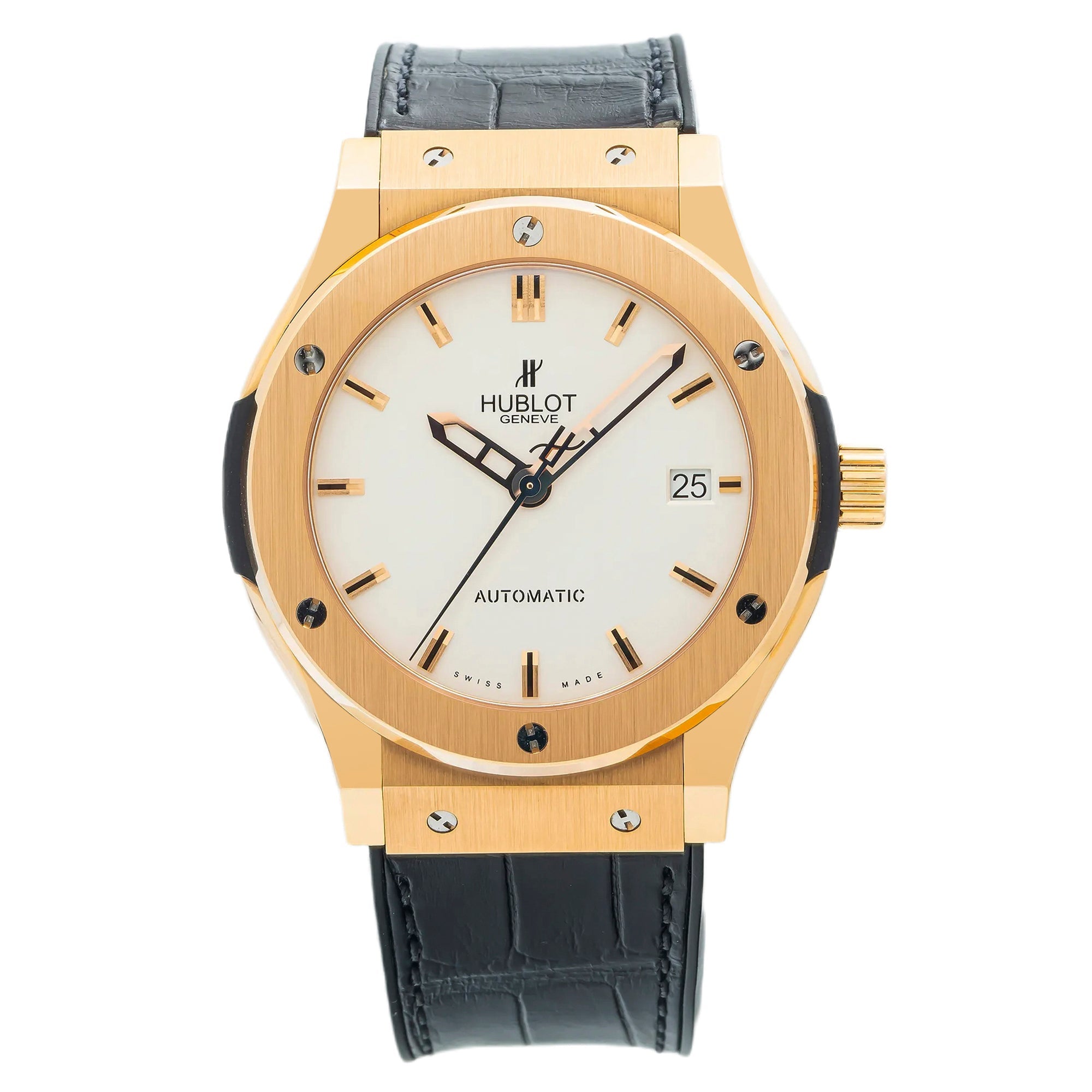 Pre-Owned-Hublot-Classic-Fusion-511_PX_2610-45MM-White-Dial-With-Leather-Bracelet-JD-Watches-NY.jpg Hublot Classic Fusion 511.PX.2610 45MM White Dial With Leather Bracelet - 图片 1