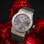 Hublot Classic Fusion 542.NX.7071.LR 42MM Silver Dial With Rubber Bracelet - 图片 2