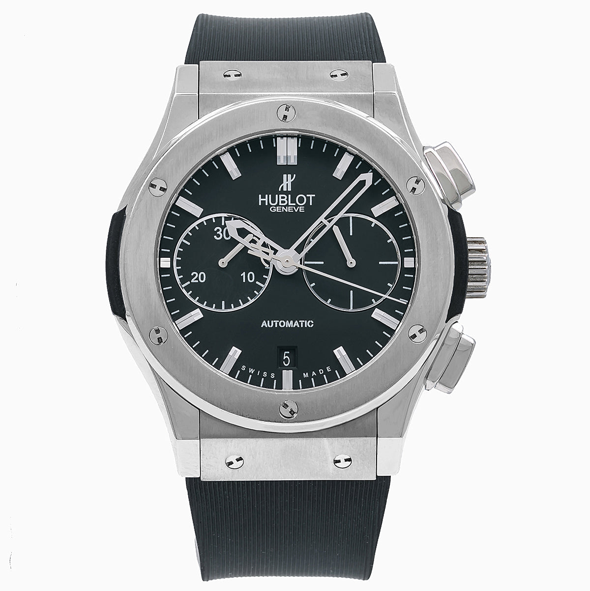 Pre-Owned-Hublot-Classic-Fusion-Chronograph-541_NX_1171_RX-42MM-Black-Dial-With-Rubber-Bracelet-JD-Watches-NY.jpg Hublot Classic Fusion Chronograph 541.NX.1171.RX 42MM Black Dial With Rubber Bracelet - 图片 1