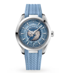 Omega Seamaster Aqua Terra 150M Co‑Axial Master Chronometer GMT Worldtimer 43mm – Summer Blue