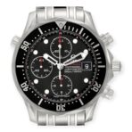 Omega Seamaster Chronograph 213.30.42.40.01.001 Black Dial Steel Mens Watch - 图片 2