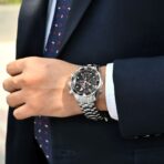 Omega Seamaster Chronograph 213.30.42.40.01.001 Black Dial Steel Mens Watch - 图片 4