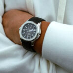 Patek Philippe Aquanaut 5164A-001 40.8MM Black Dial With Black Strap - 图片 4