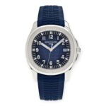 Patek Philippe Aquanaut 5168G 42.2MM Blue Dial With Blue Composite Strap