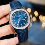 Patek Philippe Aquanaut 5168G 42.2MM Blue Dial With Blue Composite Strap - 图片 4