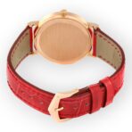 Patek Philippe Calatrava 5006 Rose Gold Silver Dial Diamond Mens Watch - 图片 6