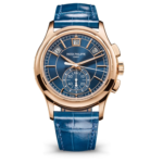 Patek Philippe Complications 5905R-010 – Rose Gold with Blue Sunray Dial & Alligator Strap