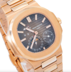 Patek Philippe Nautilus 5712-1R-001 40MM Sunburst Brown Dial With Rose Gold Bracelet - 图片 3