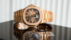 Patek Philippe Nautilus 5712-1R-001 40MM Sunburst Brown Dial With Rose Gold Bracelet - 图片 7