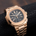 Patek Philippe Nautilus 5980/1R-001 Chronograph Date Rose Gold Watch (2022-2024) - 图片 2
