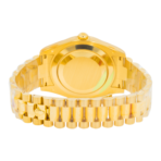 Rolex 18K Yellow Gold Day Date II with Champagne Baguette and Diamond - 图片 4