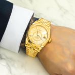 Rolex 18K Yellow Gold Sky-Dweller 336938 Jubilee Bracelet - 图片 6