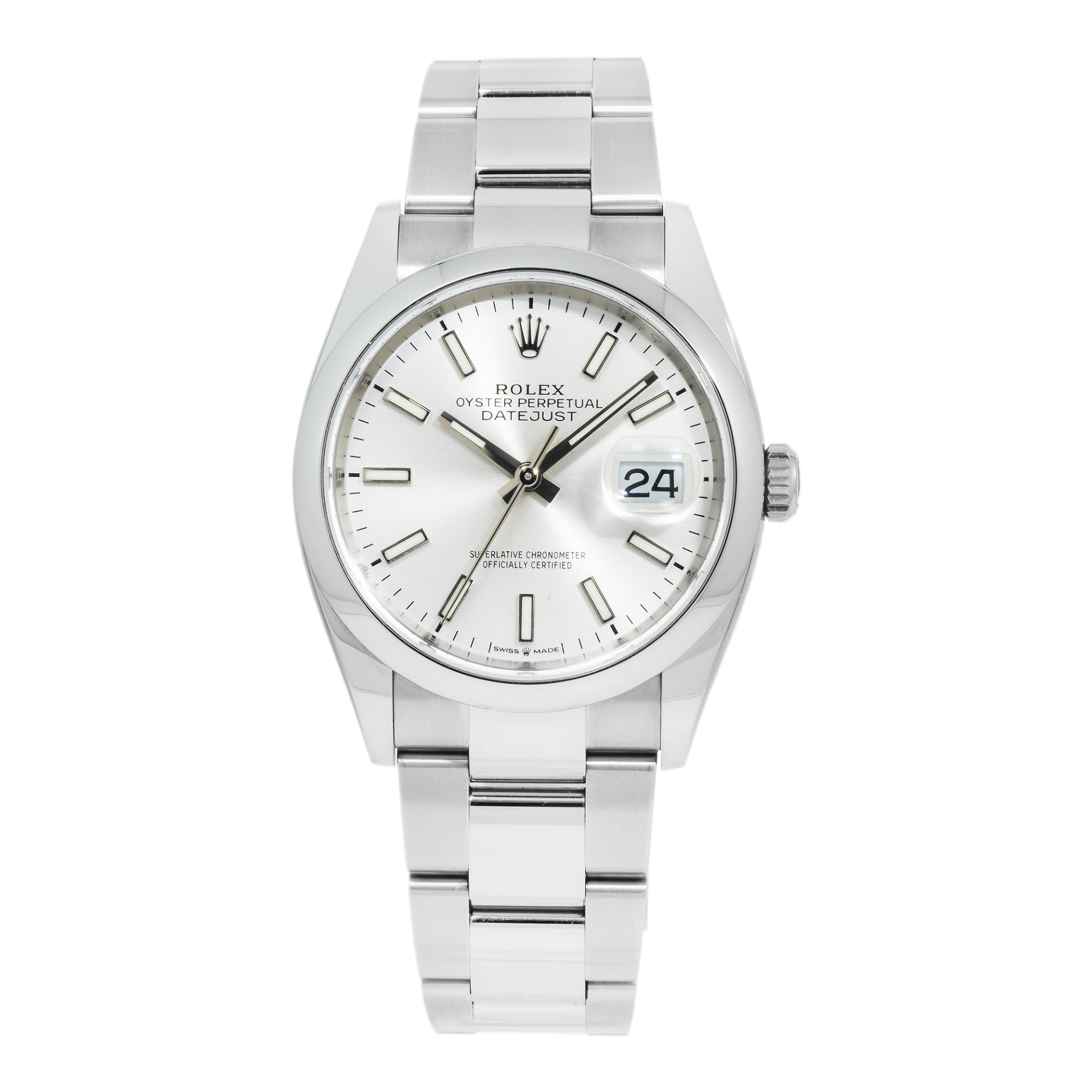 Pre-Owned-Rolex-36mm-Oyster-Perpetual-126200-with-Silver-Dial-JD-Watches-NY.png Rolex 36mm Oyster Perpetual 126200 with Silver Dial - 图片 1