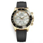 Rolex Cosmograph Daytona – 18k Yellow Gold with Mother-of-Pearl Dial and Oysterflex Bracelet Ref. 116518LN
