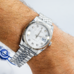 Rolex Datejust 116234 Silver Jubilee Diamond Dial 36mm - 图片 5