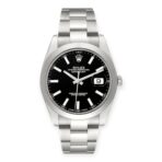 Rolex Datejust 126300 41MM Black Dial With Stainless Steel Oyster Bracelet