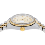 Rolex Datejust 36MM 16233 Stainless Steel and Yellow Gold Fluted Bezel Original Jubilee Diamond Dial - 图片 4