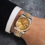 Rolex Datejust 36mm 116233 Steel & Yellow Gold Anniversary Diamond Dial Mens Watch - 图片 4