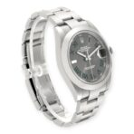 Rolex Datejust 41 Grey Green Wimbledon Dial 126300 Steel Mens Watch - 图片 3