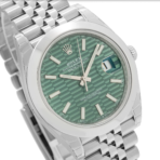 Rolex Datejust 41 – Oystersteel with Mint Green Fluted Motif Dial and Jubilee Bracelet Ref. 126300 - 图片 2