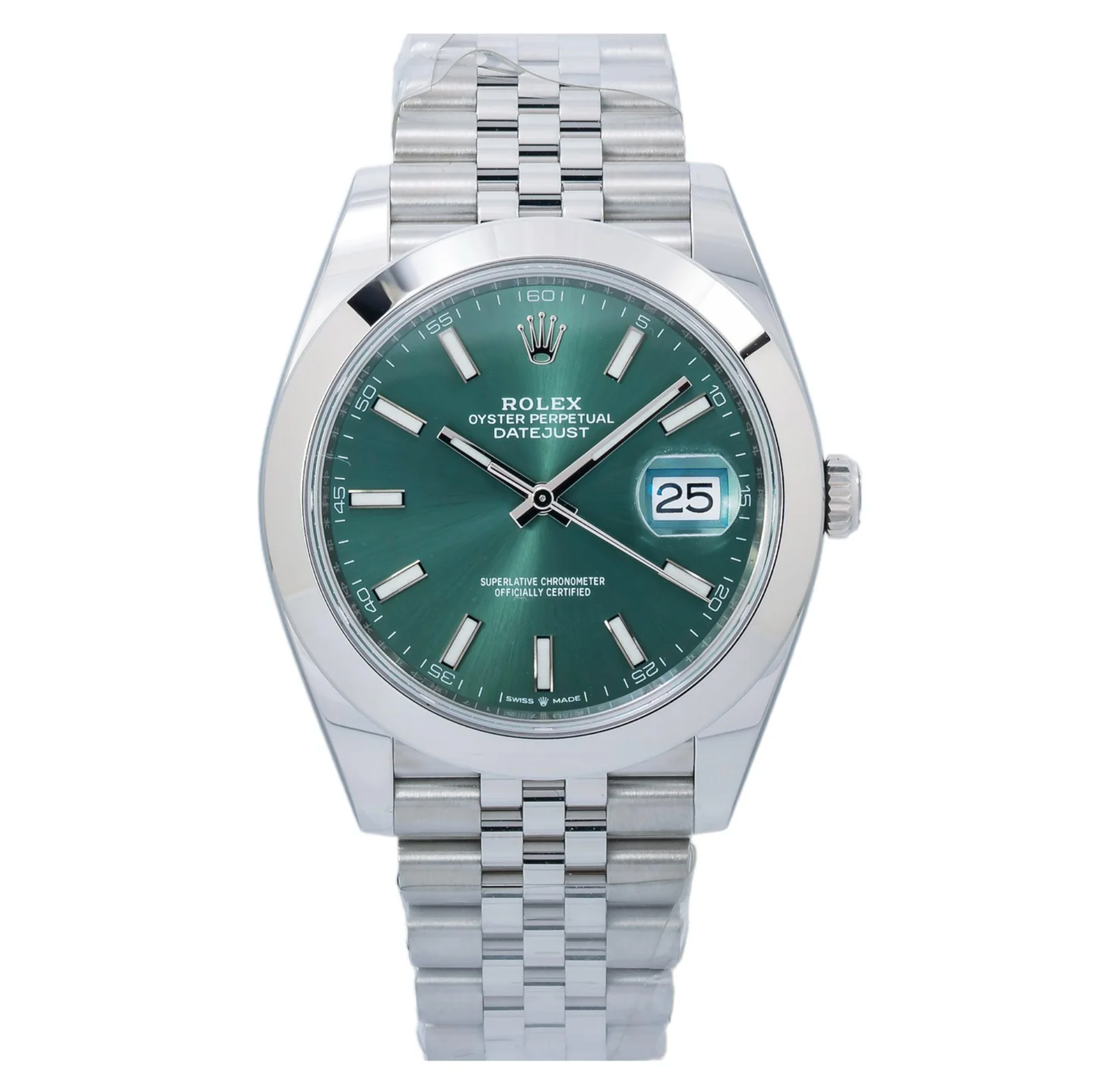 Pre-Owned-Rolex-Datejust-41-Stainless-Steel-with-Mint-Green-Dial-and-Jubilee-Bracelet-Ref_-126300-JD-Watches-NY.png Rolex Datejust 41 – Stainless Steel with Mint Green Dial and Jubilee Bracelet Ref. 126300 - 图片 1