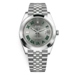 Rolex Datejust 41 – Stainless Steel with Wimbledon Dial and Jubilee Bracelet Ref. 126300
