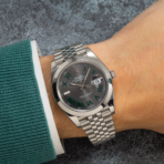 Rolex Datejust 41 – Stainless Steel with Wimbledon Dial and Jubilee Bracelet Ref. 126300 - 图片 5